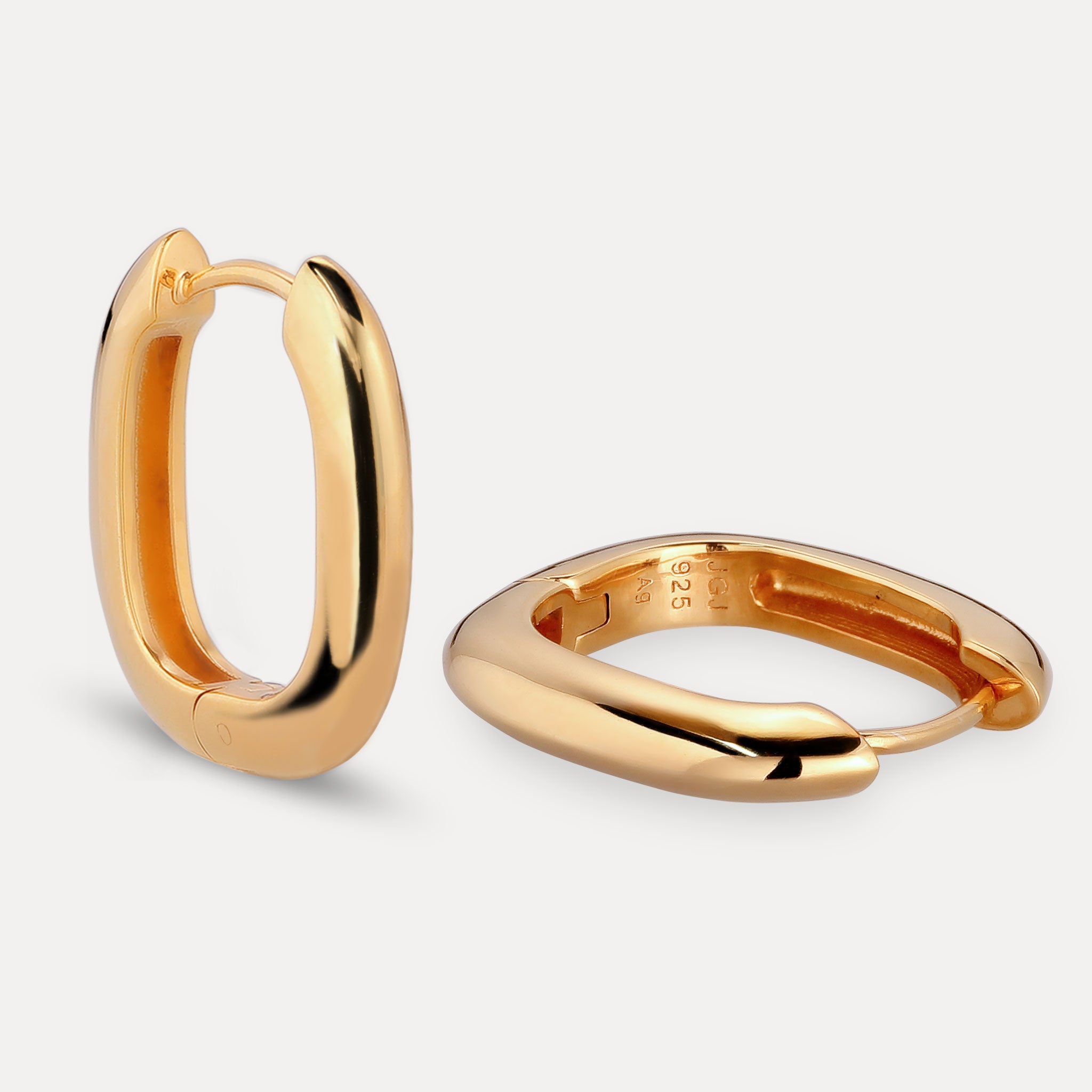 Contour Creolen Ohrringe