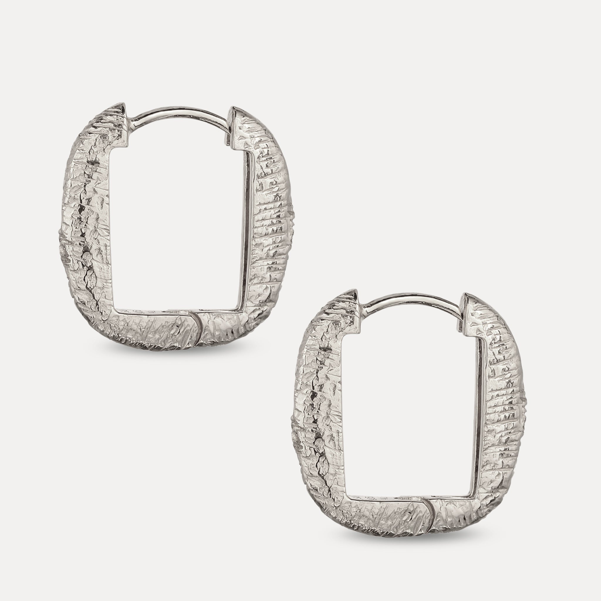 Contour Creolen Ohrringe - Antique