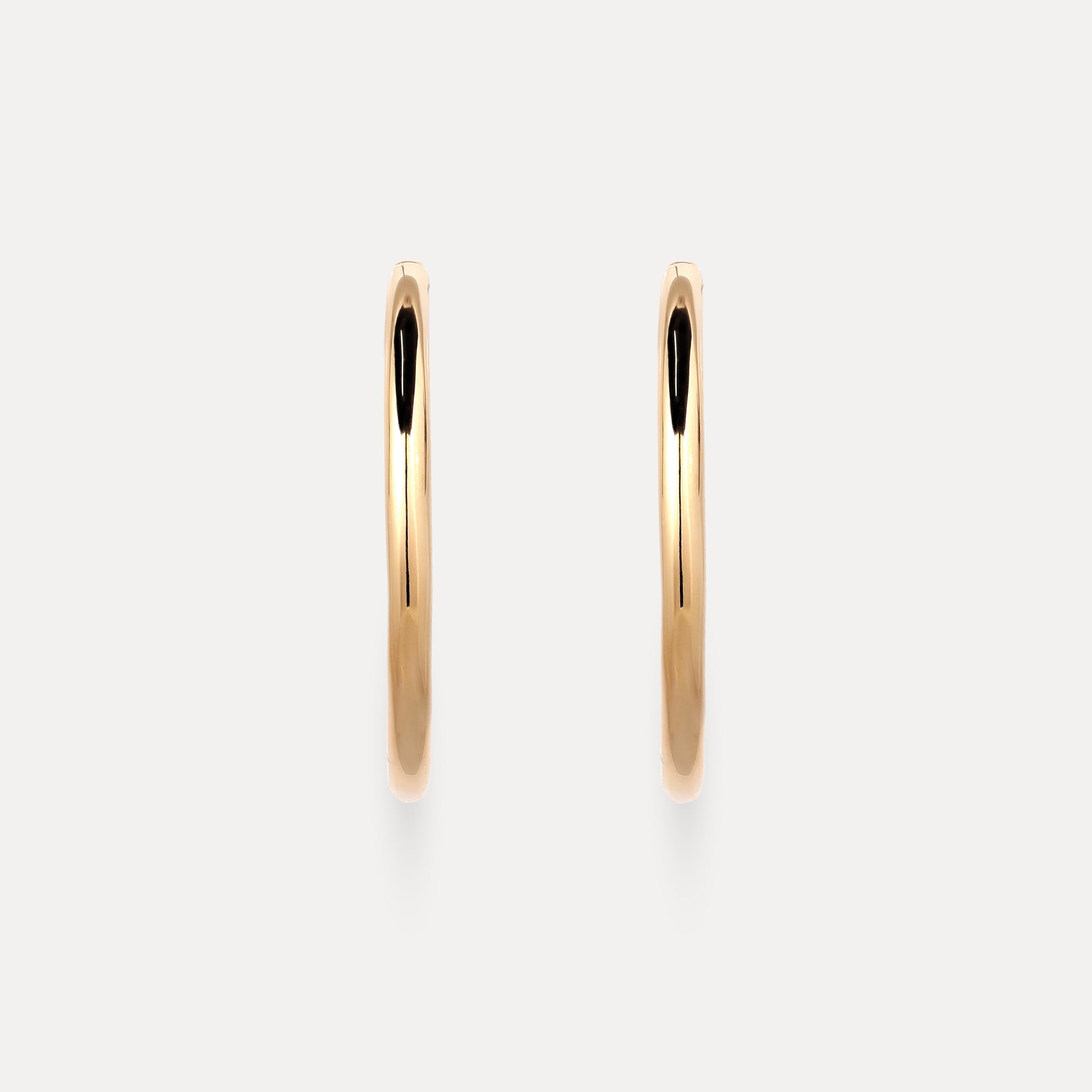 Double-Sided Creolen Ohrringe