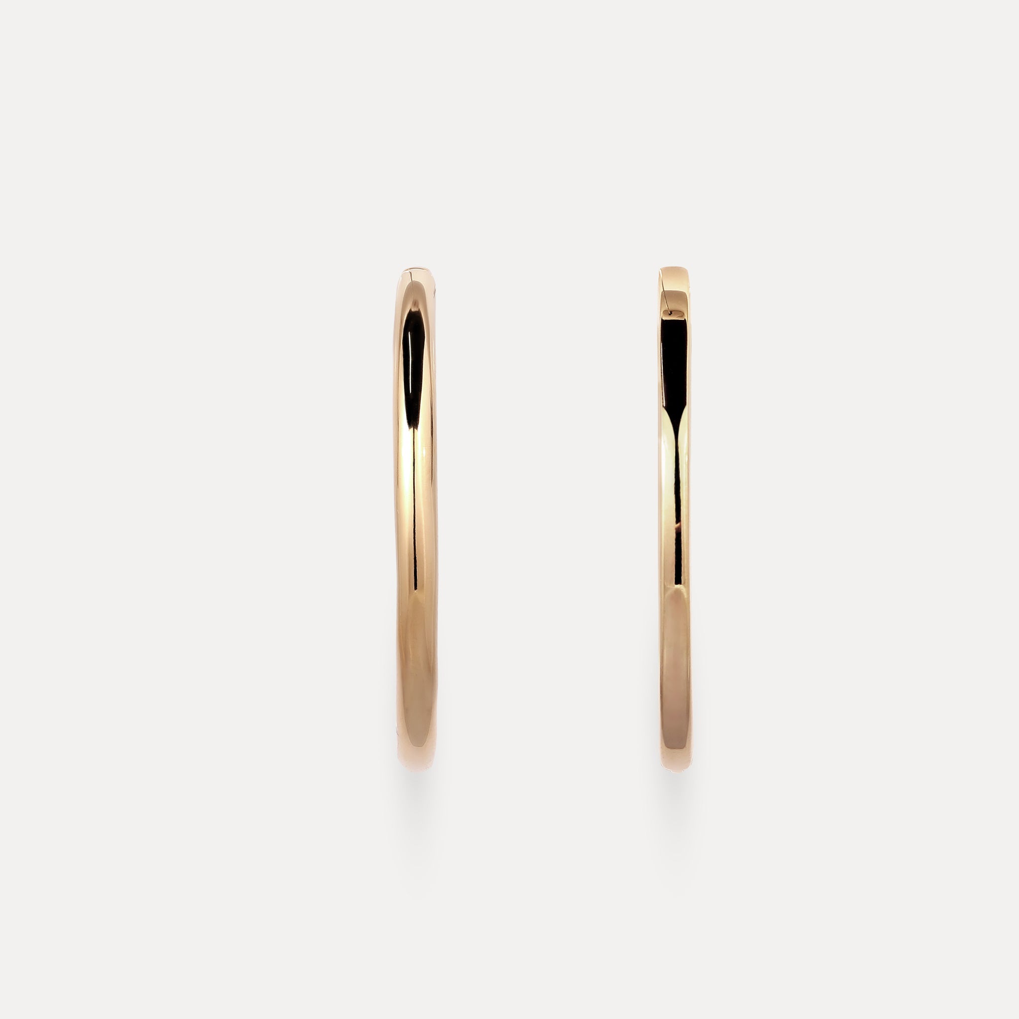 Double-Sided Creolen Ohrringe