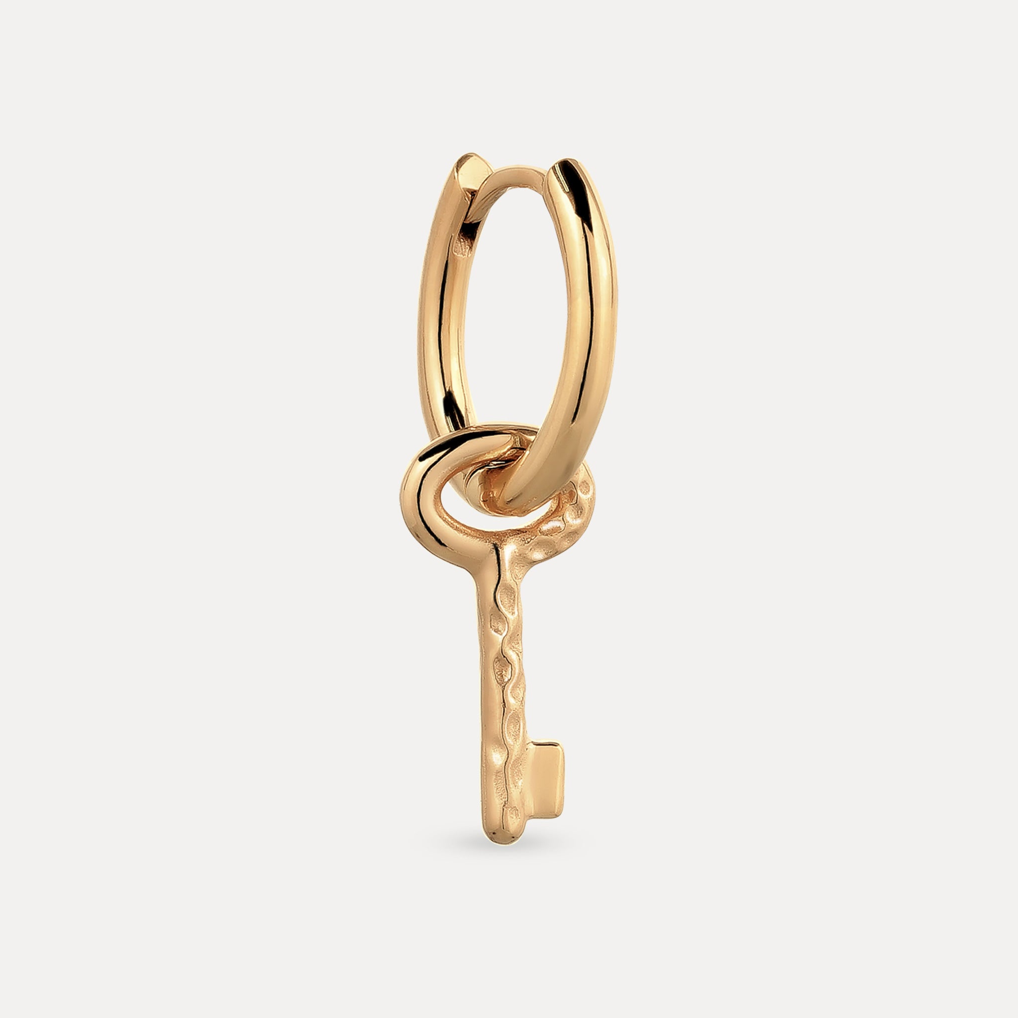 Key Creolen Ohrring
