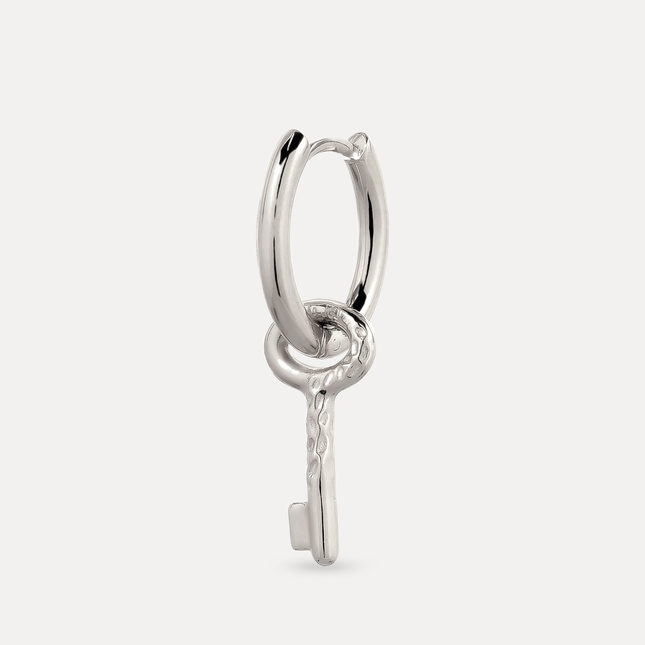 Key Creolen Ohrring
