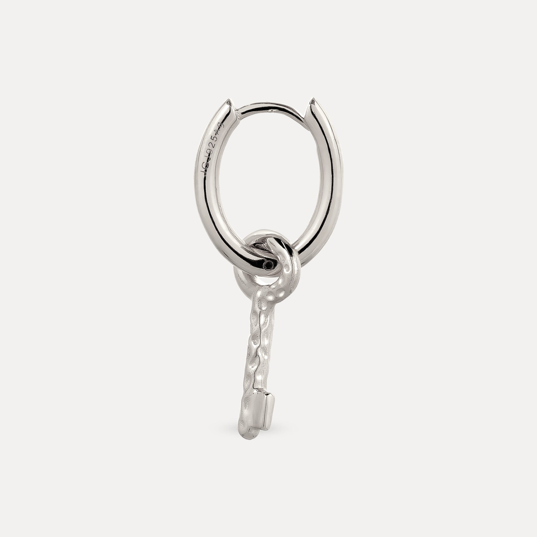 Key Creolen Ohrring