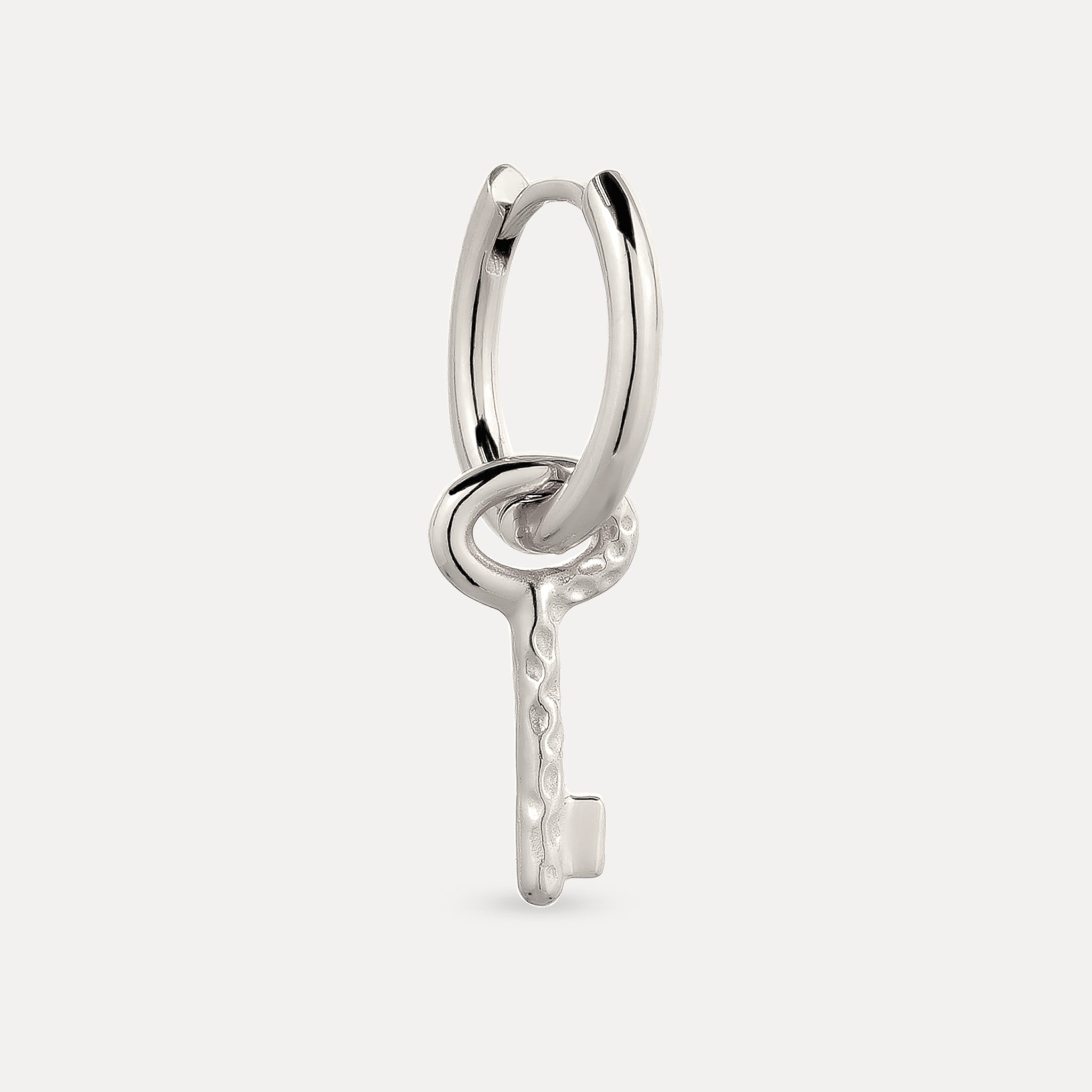 Key Creolen Ohrring