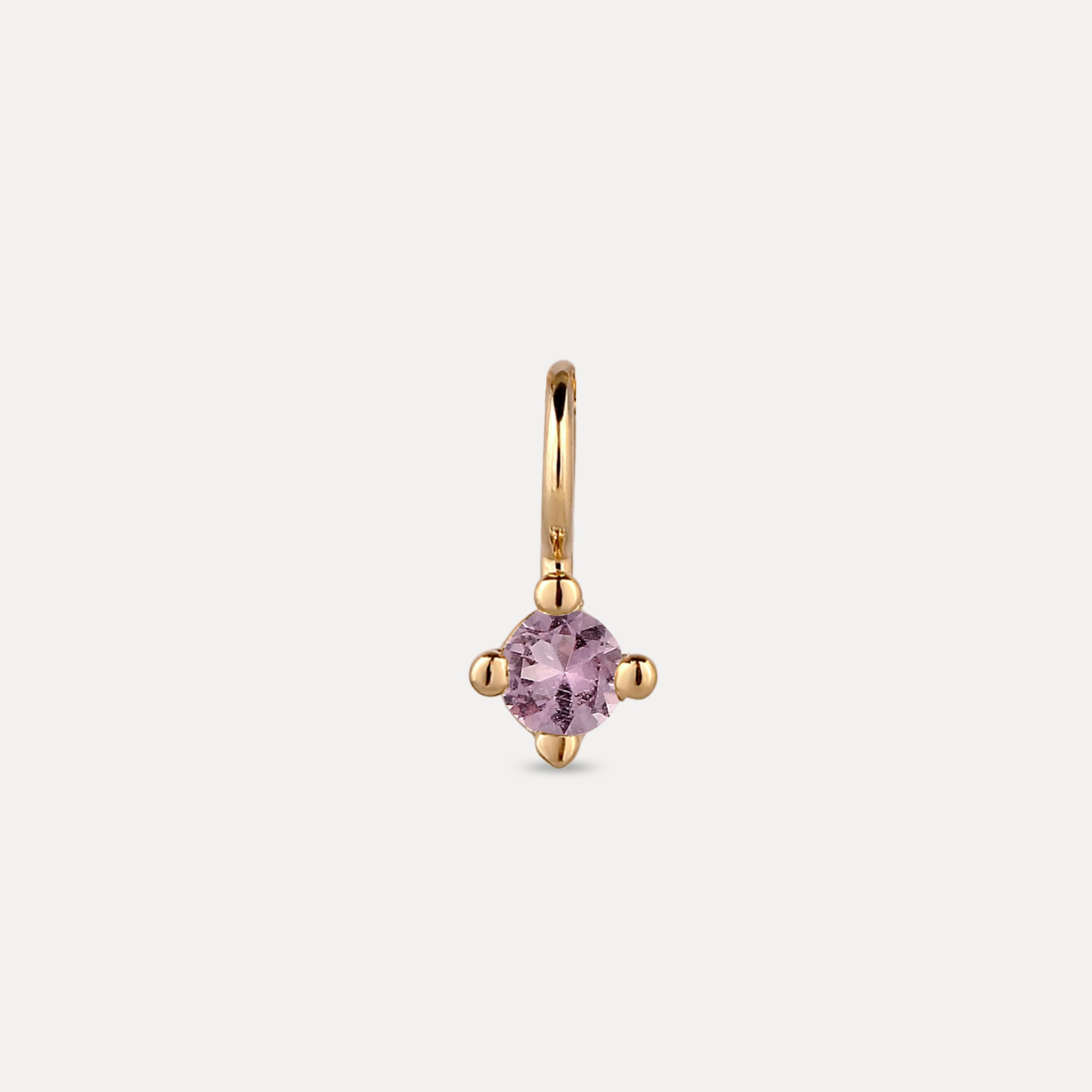 The Minimalist Birthstone Charm Anhänger