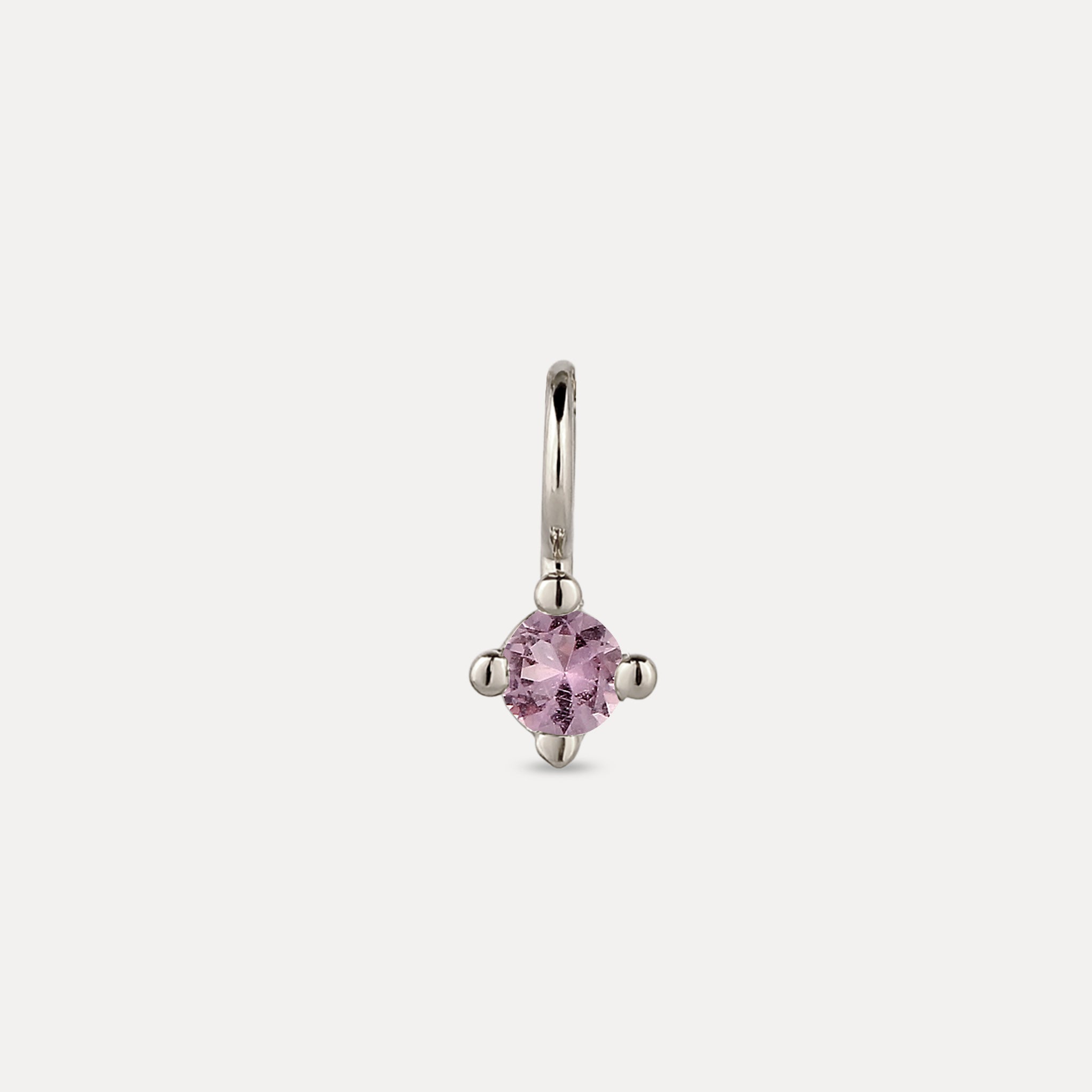 The Minimalist Birthstone Charm Anhänger