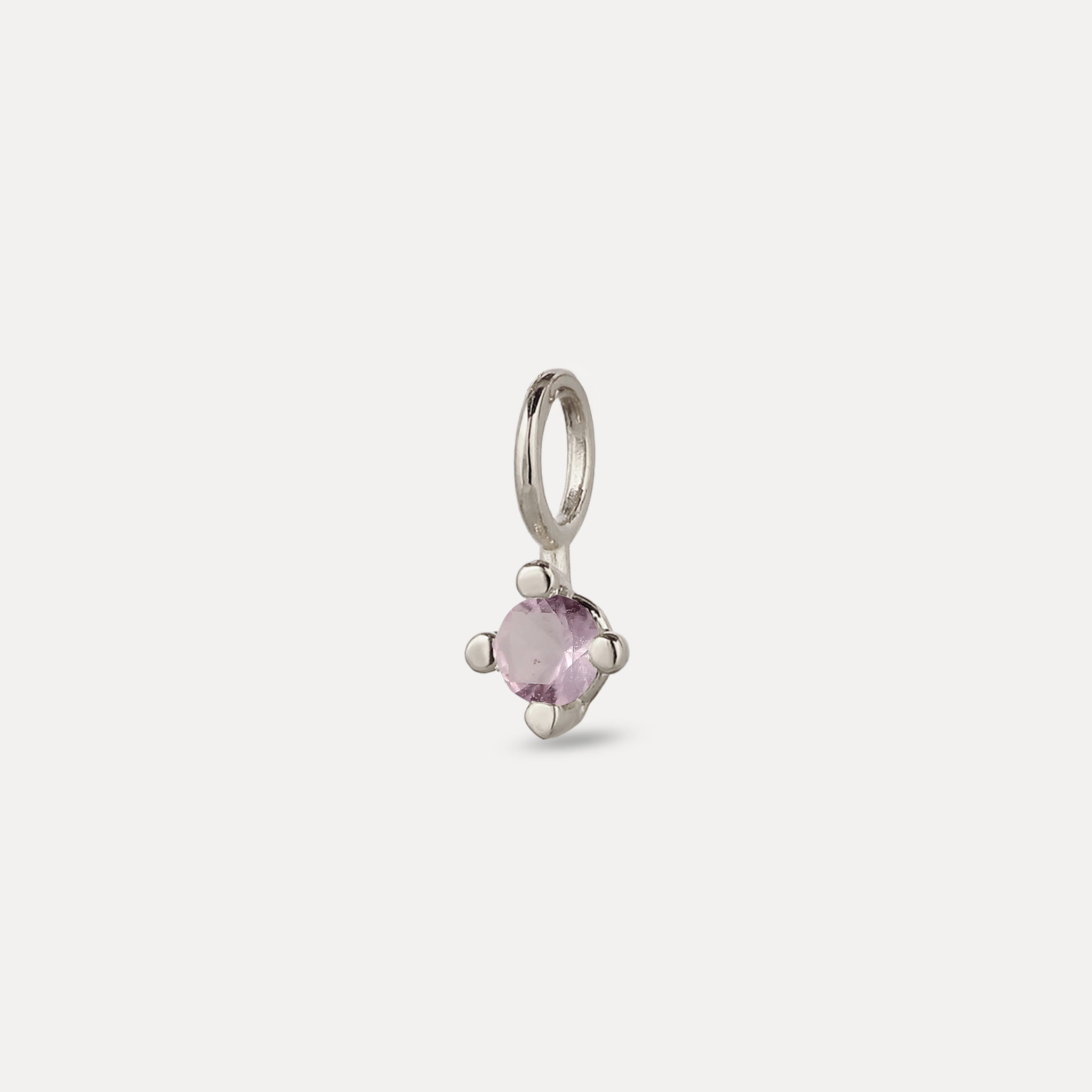 The Minimalist Birthstone Charm Anhänger