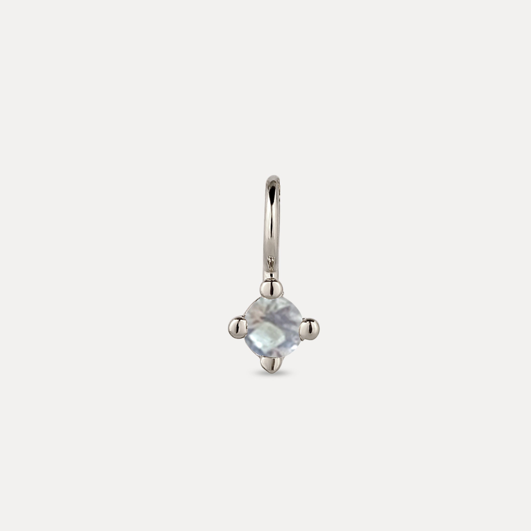 The Minimalist Birthstone Charm Anhänger
