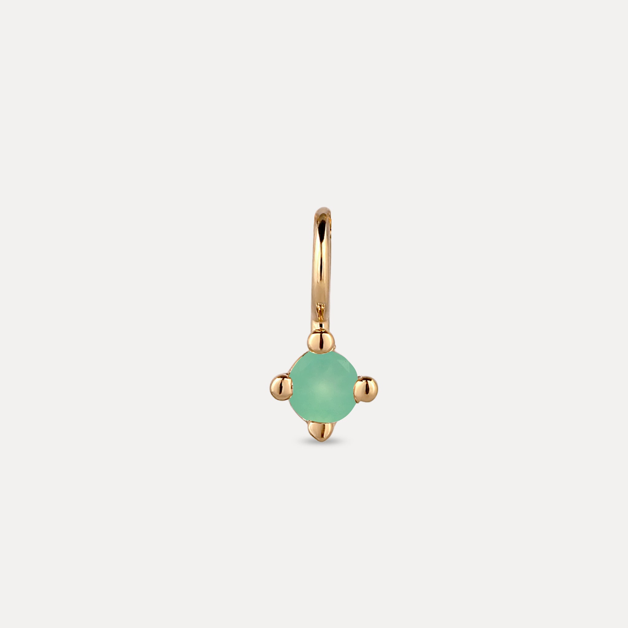 The Minimalist Birthstone Charm Anhänger