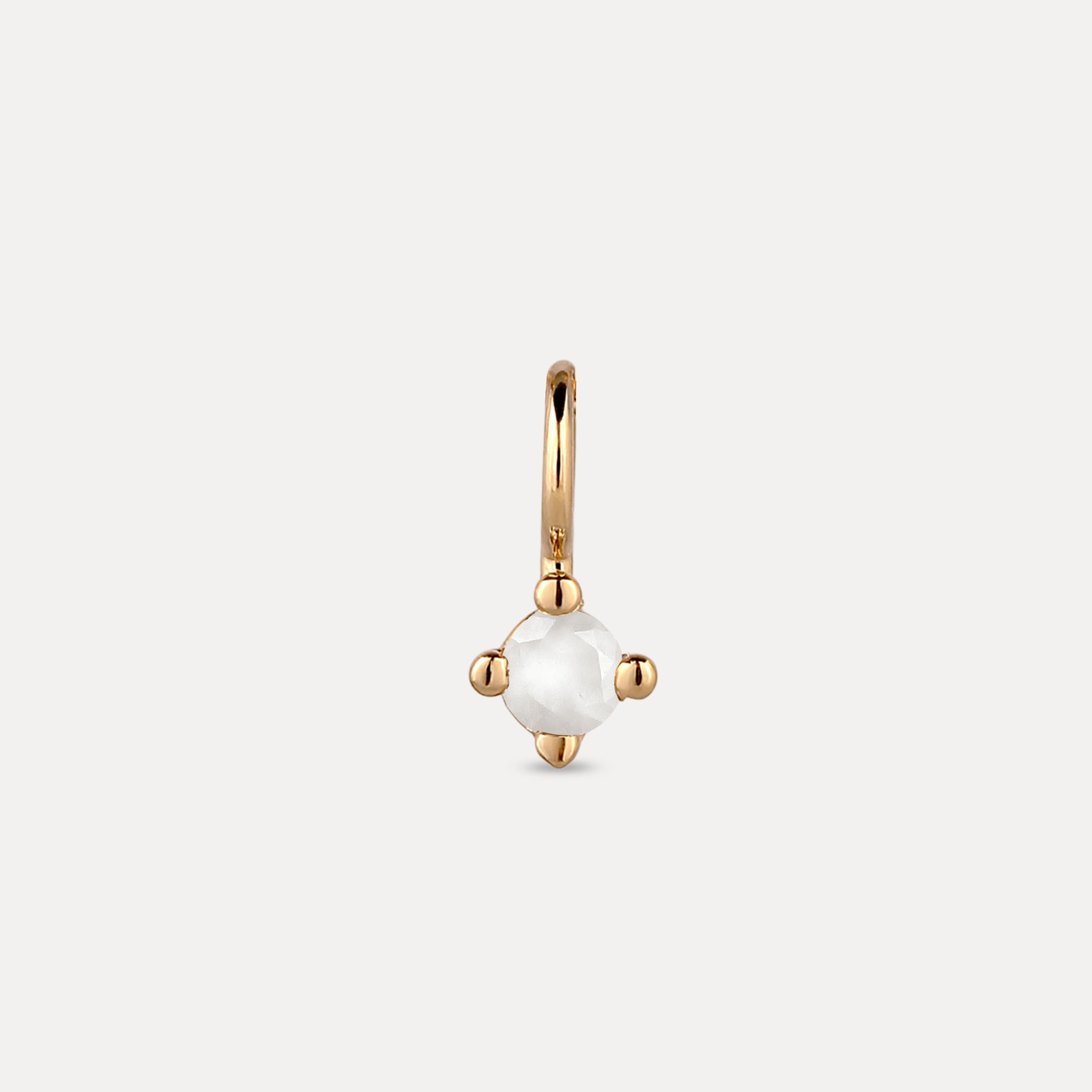 The Minimalist Birthstone Charm Anhänger