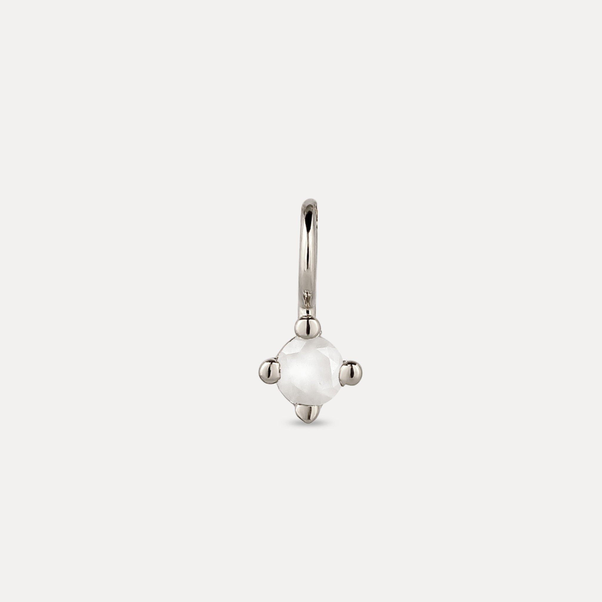 The Minimalist Birthstone Charm Anhänger