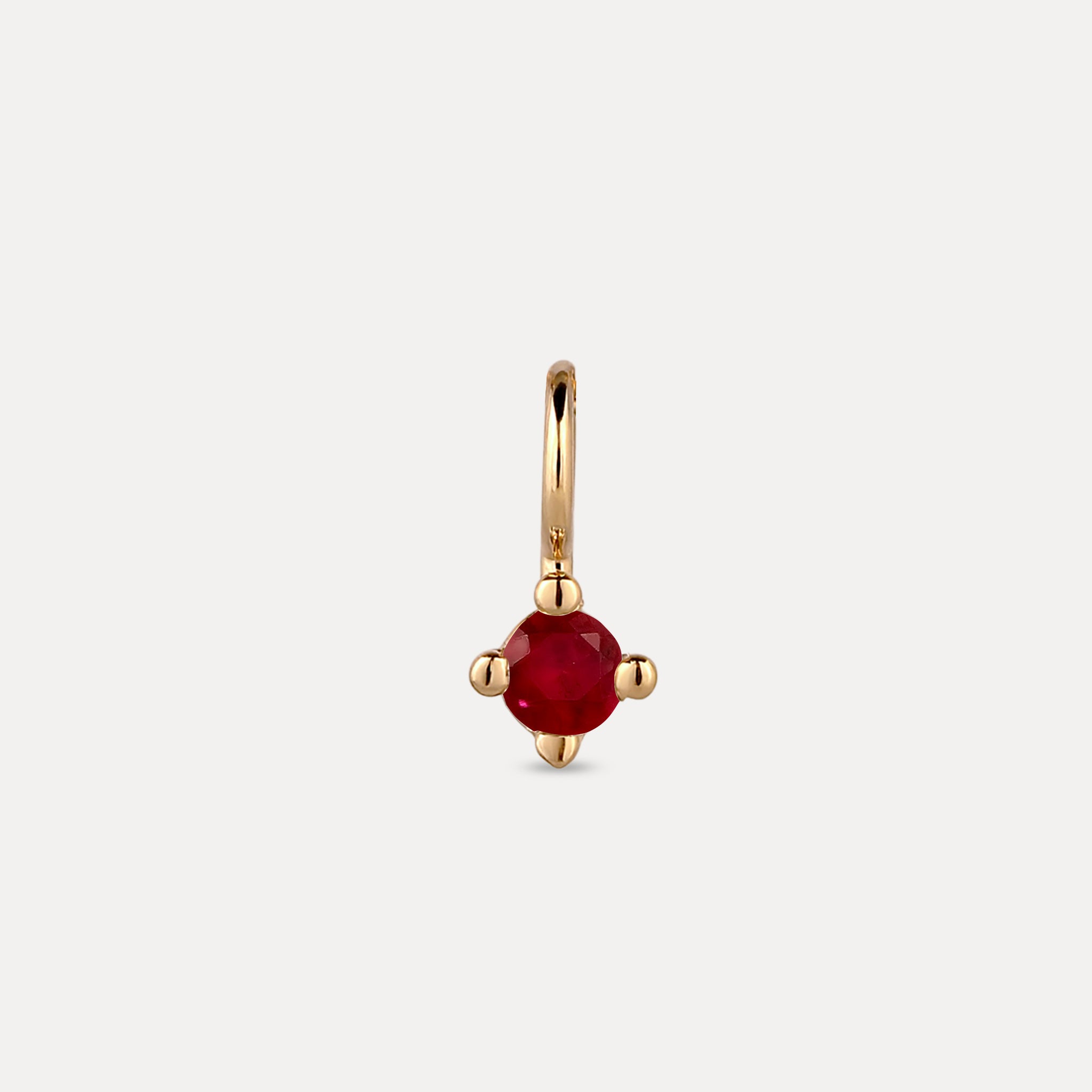 The Minimalist Birthstone Charm Anhänger