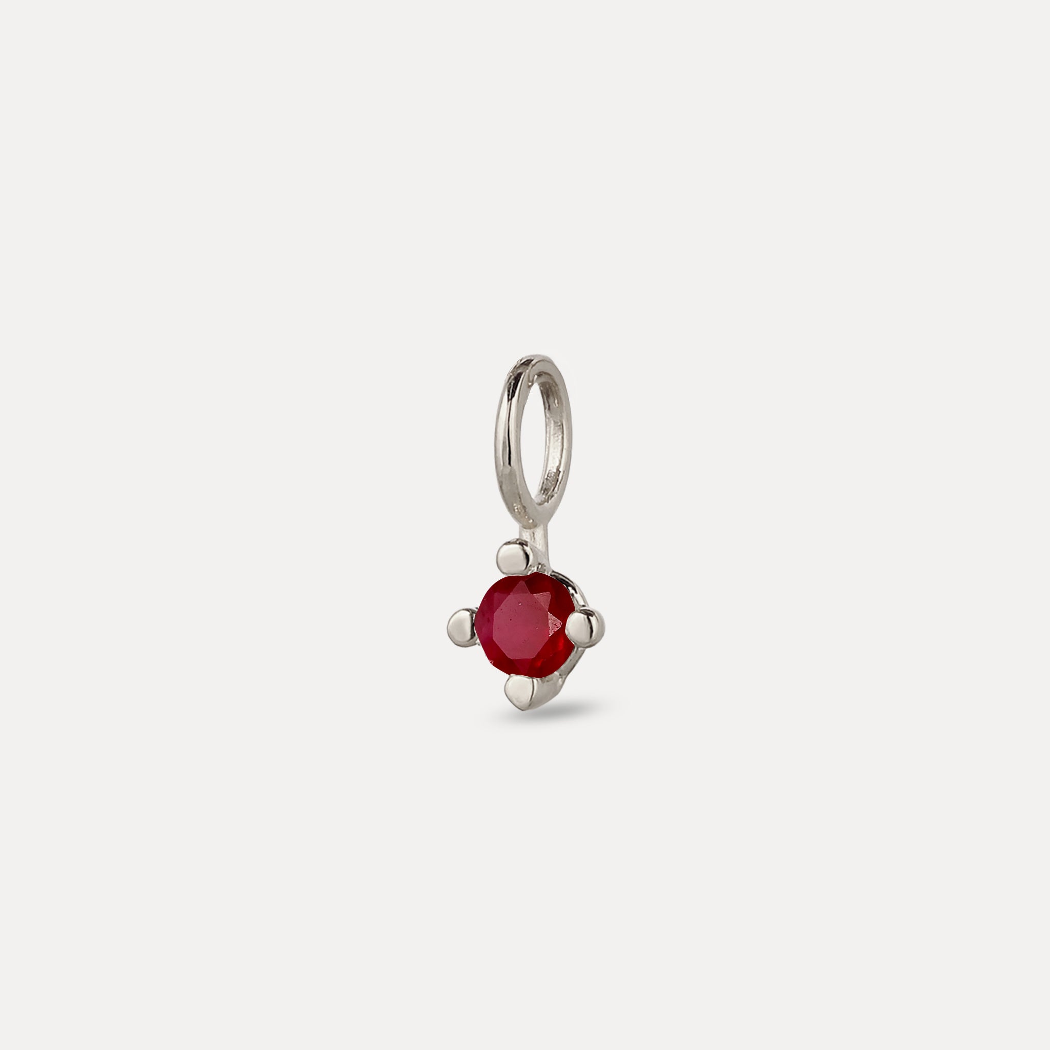 The Minimalist Birthstone Charm Anhänger