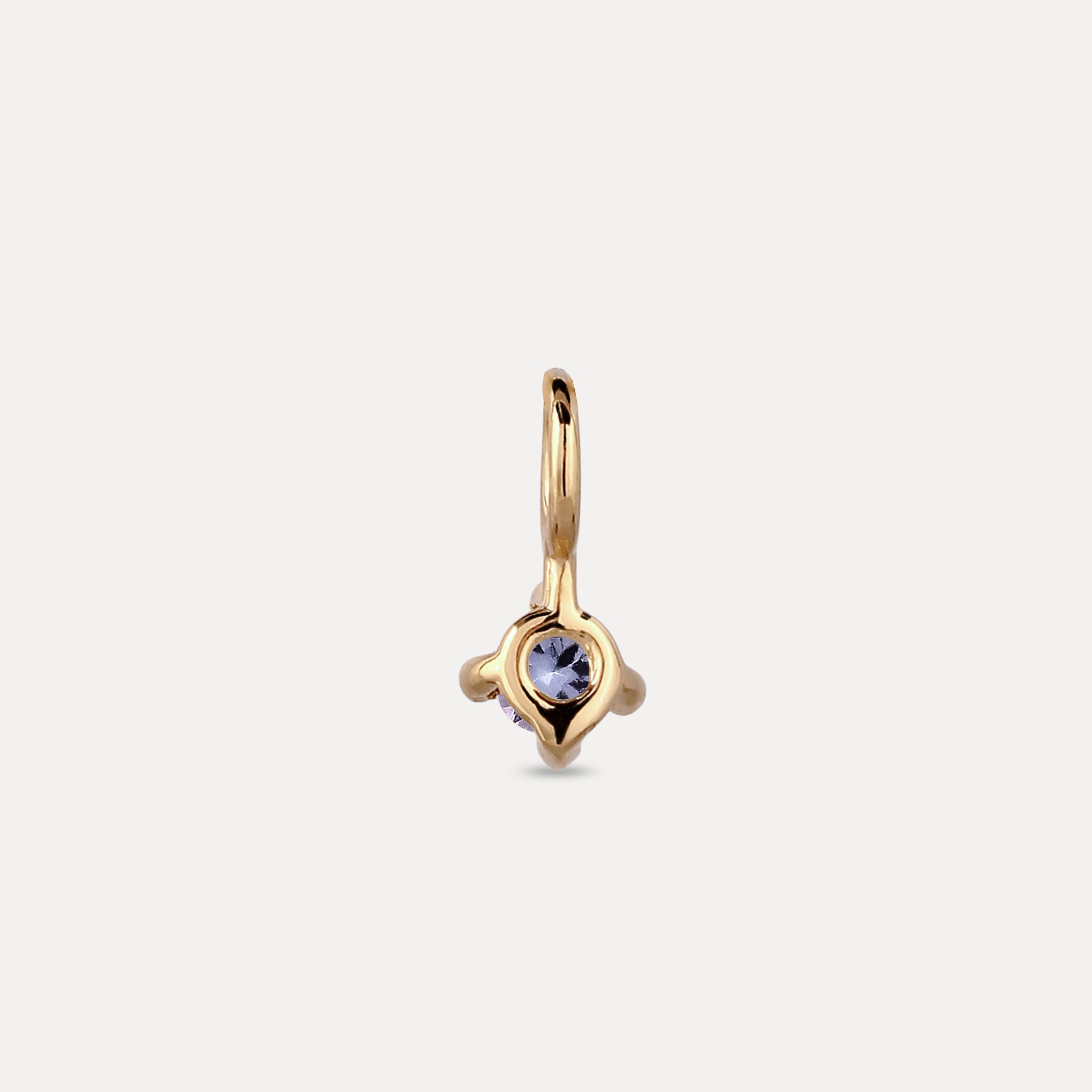The Minimalist Birthstone Charm Anhänger