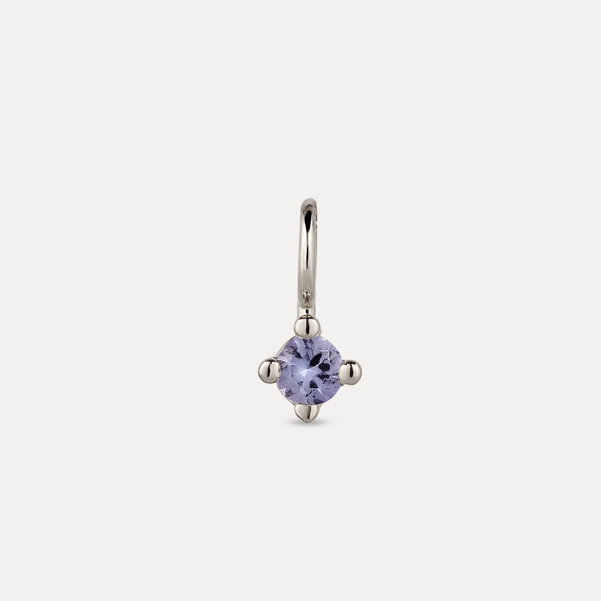 The Minimalist Birthstone Charm Anhänger
