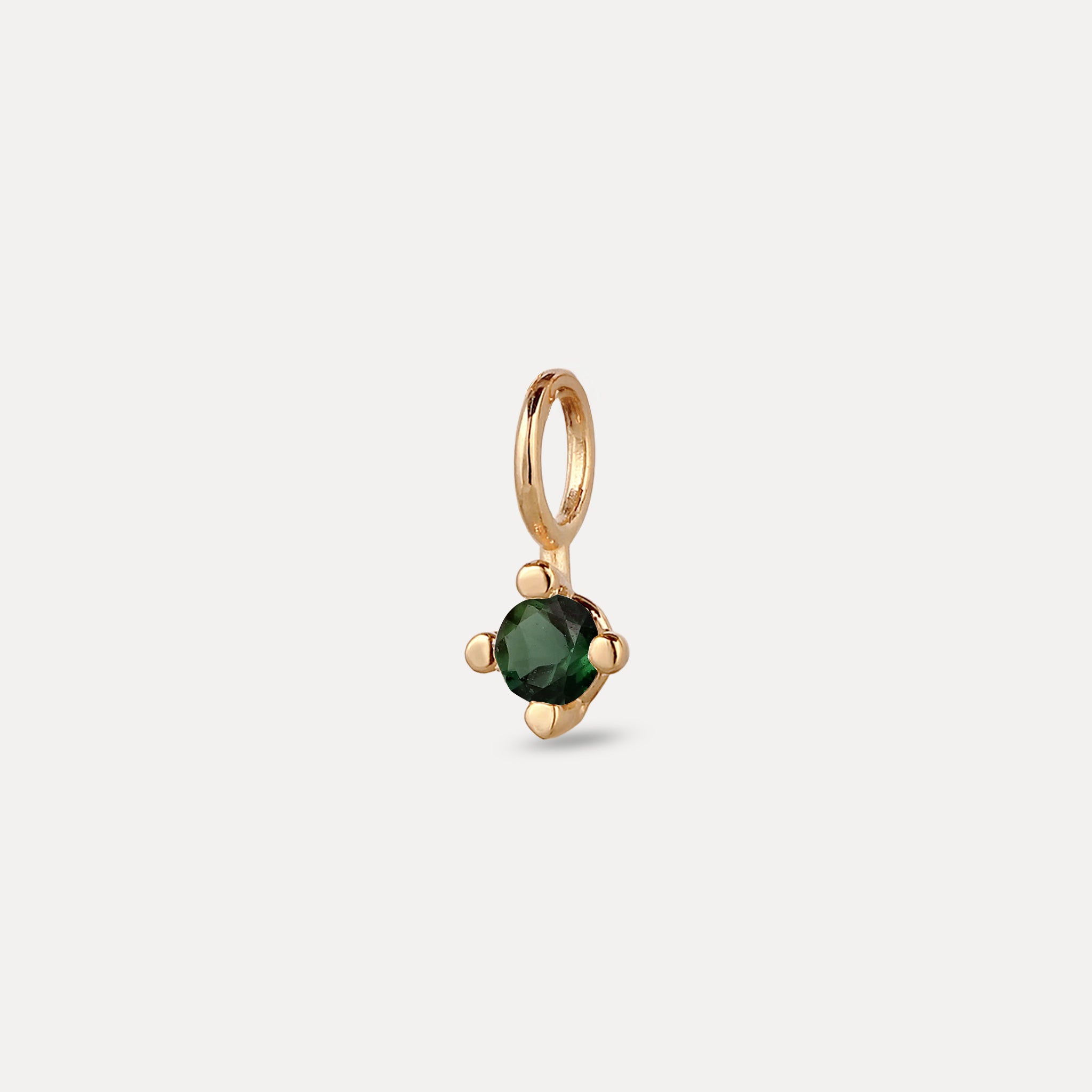 The Minimalist Birthstone Charm Anhänger