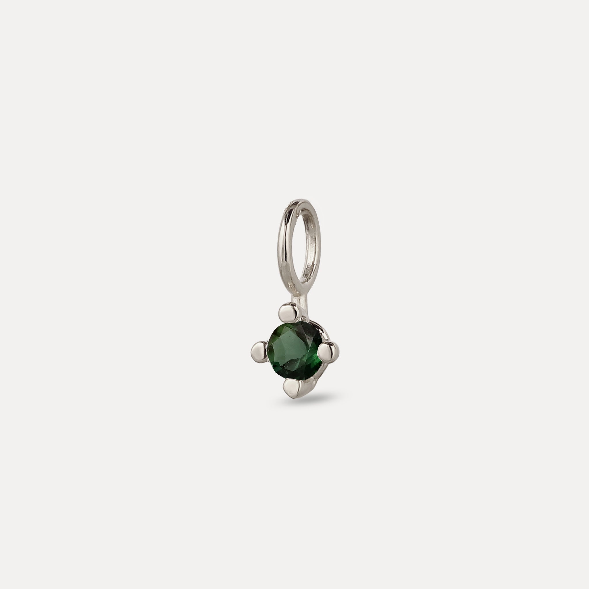 The Minimalist Birthstone Charm Anhänger