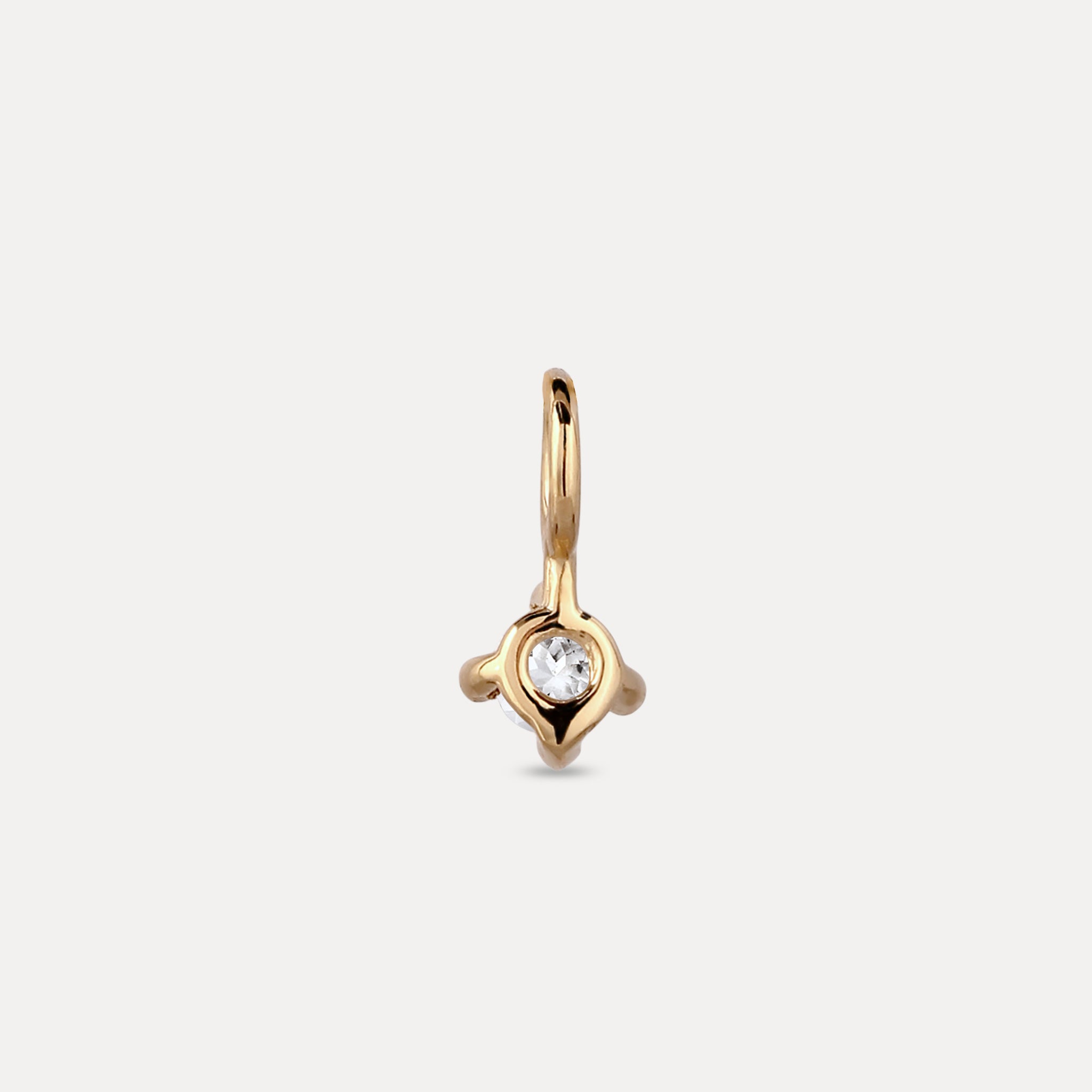The Minimalist Birthstone Charm Anhänger