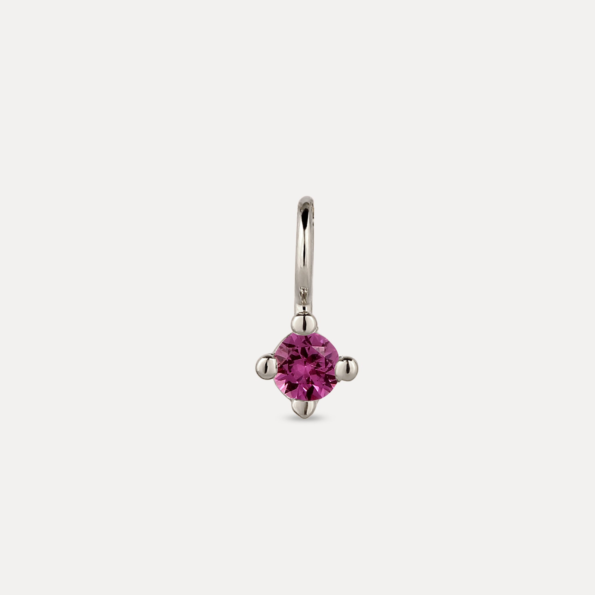The Minimalist Birthstone Charm Anhänger