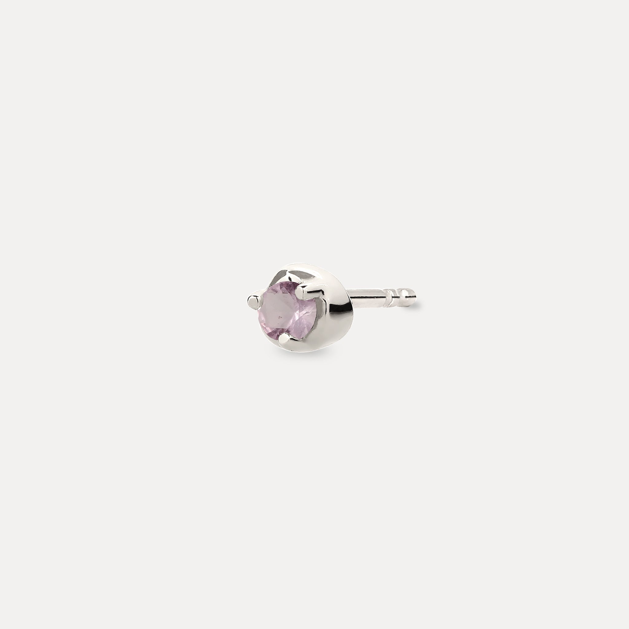 Mini Birthstone Ohrstecker Ohrringe - Single