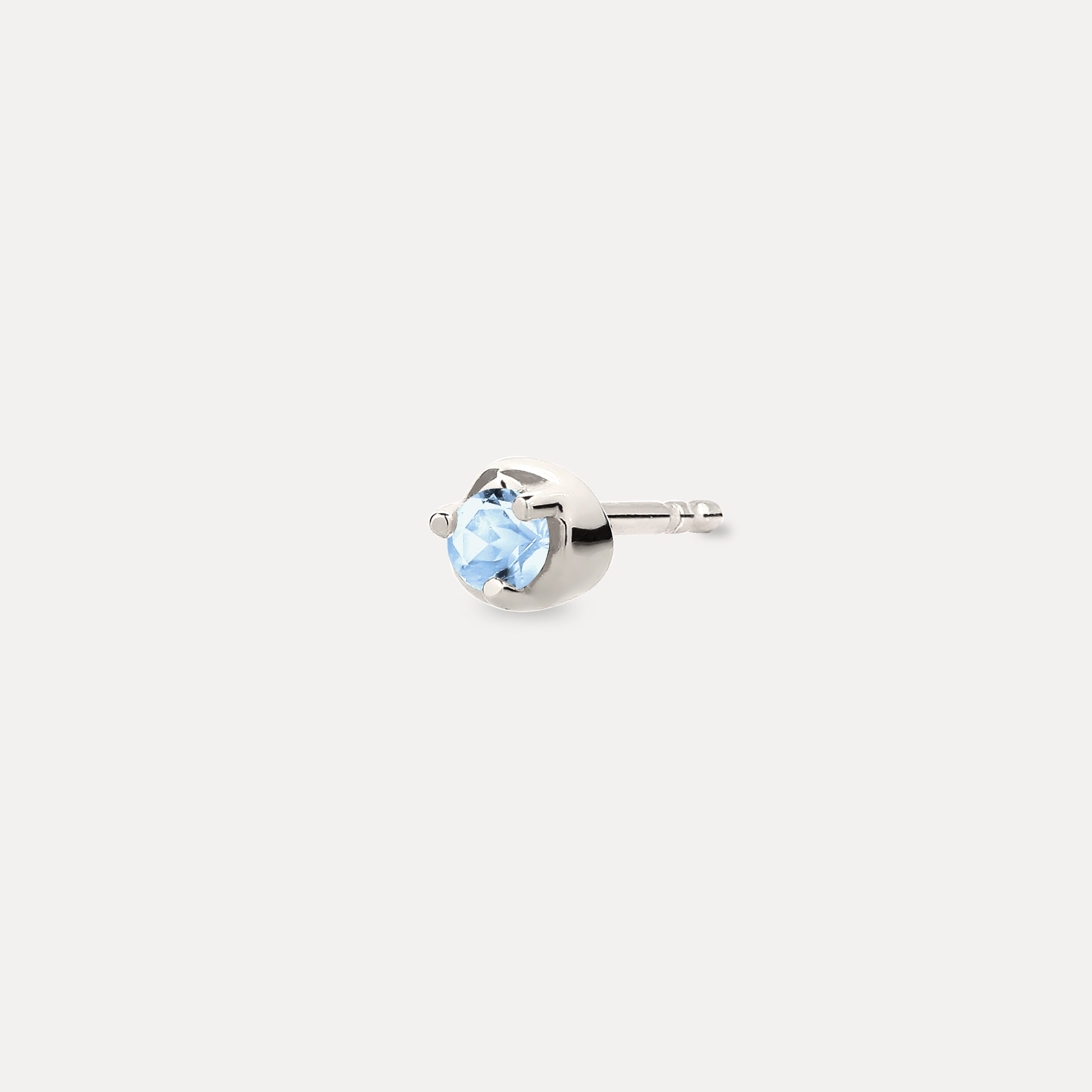 Mini Birthstone Ohrstecker Ohrringe - Single