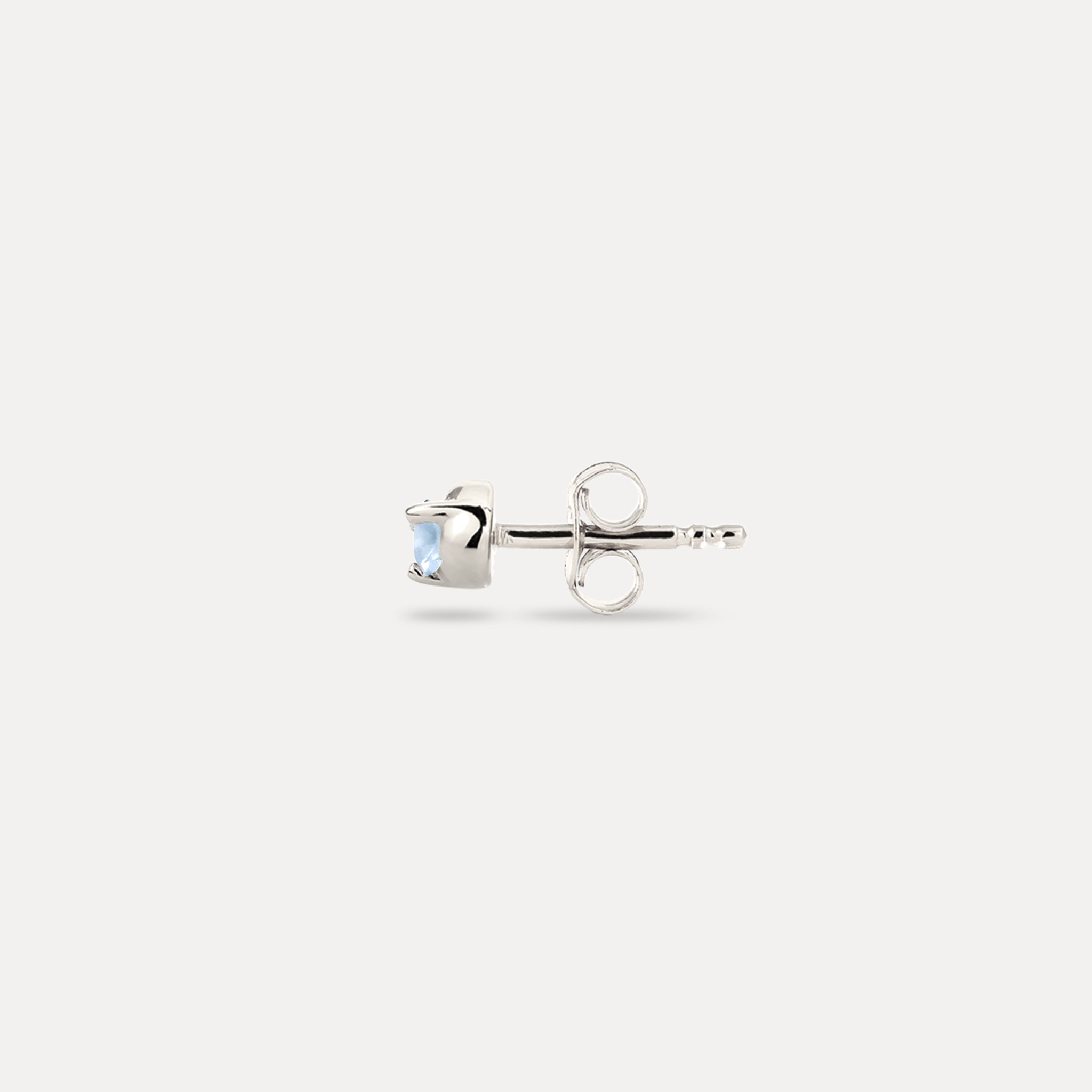 Mini Birthstone Ohrstecker Ohrringe - Single
