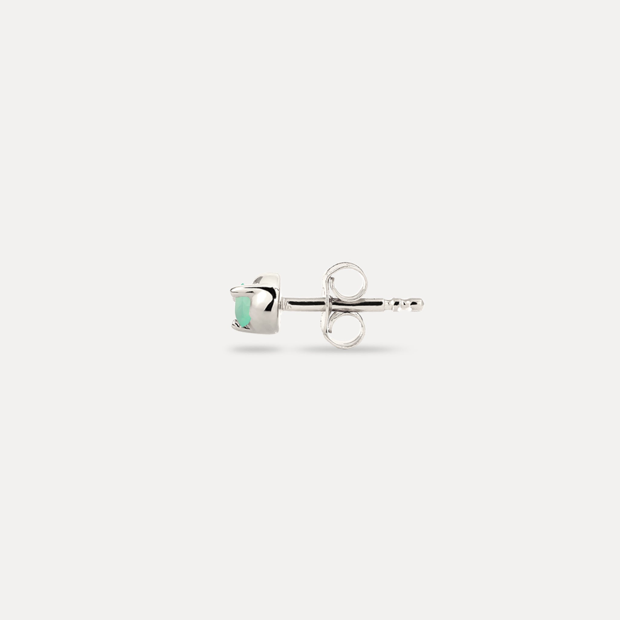 Mini Birthstone Ohrstecker Ohrringe - Single