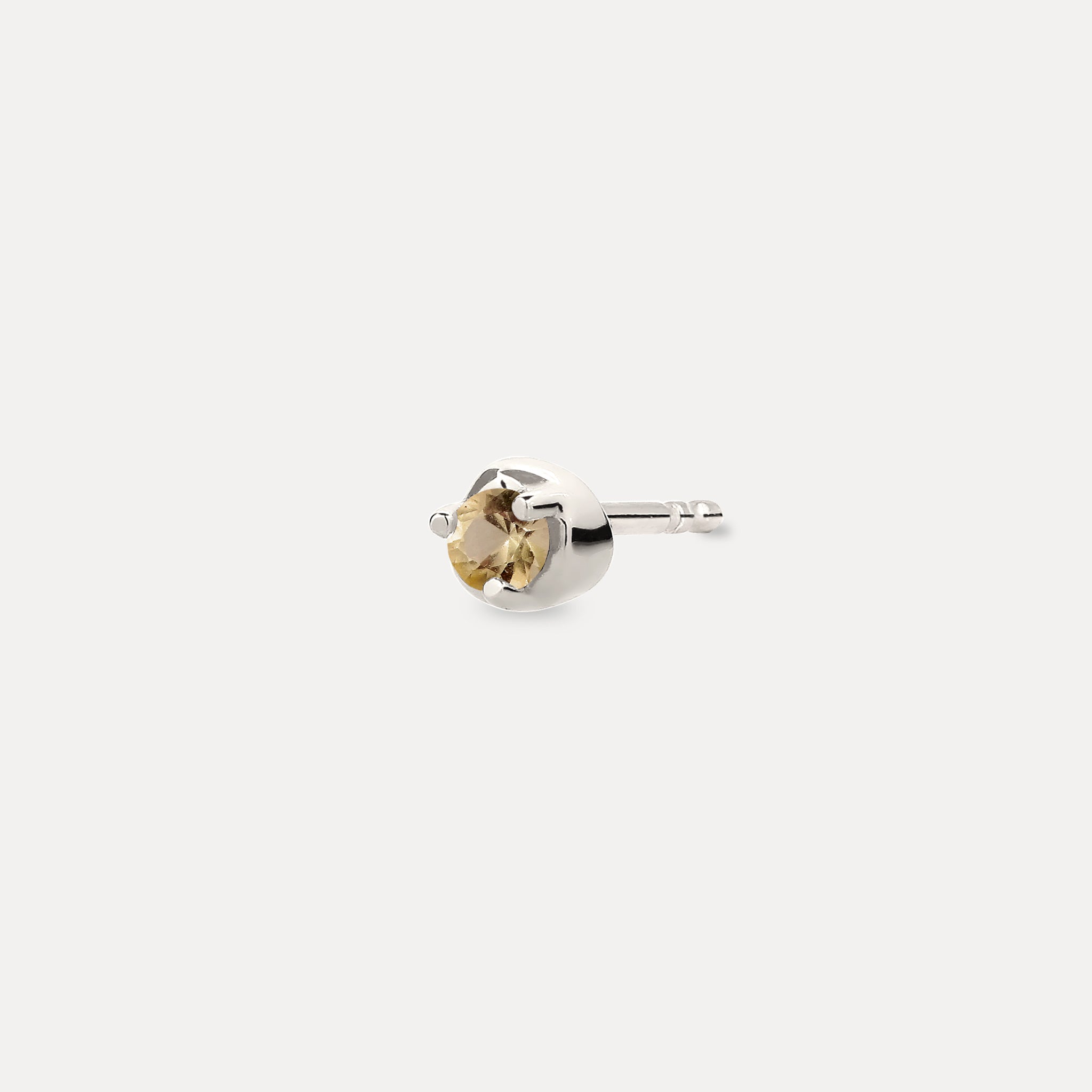 Mini Birthstone Ohrstecker Ohrringe - Single