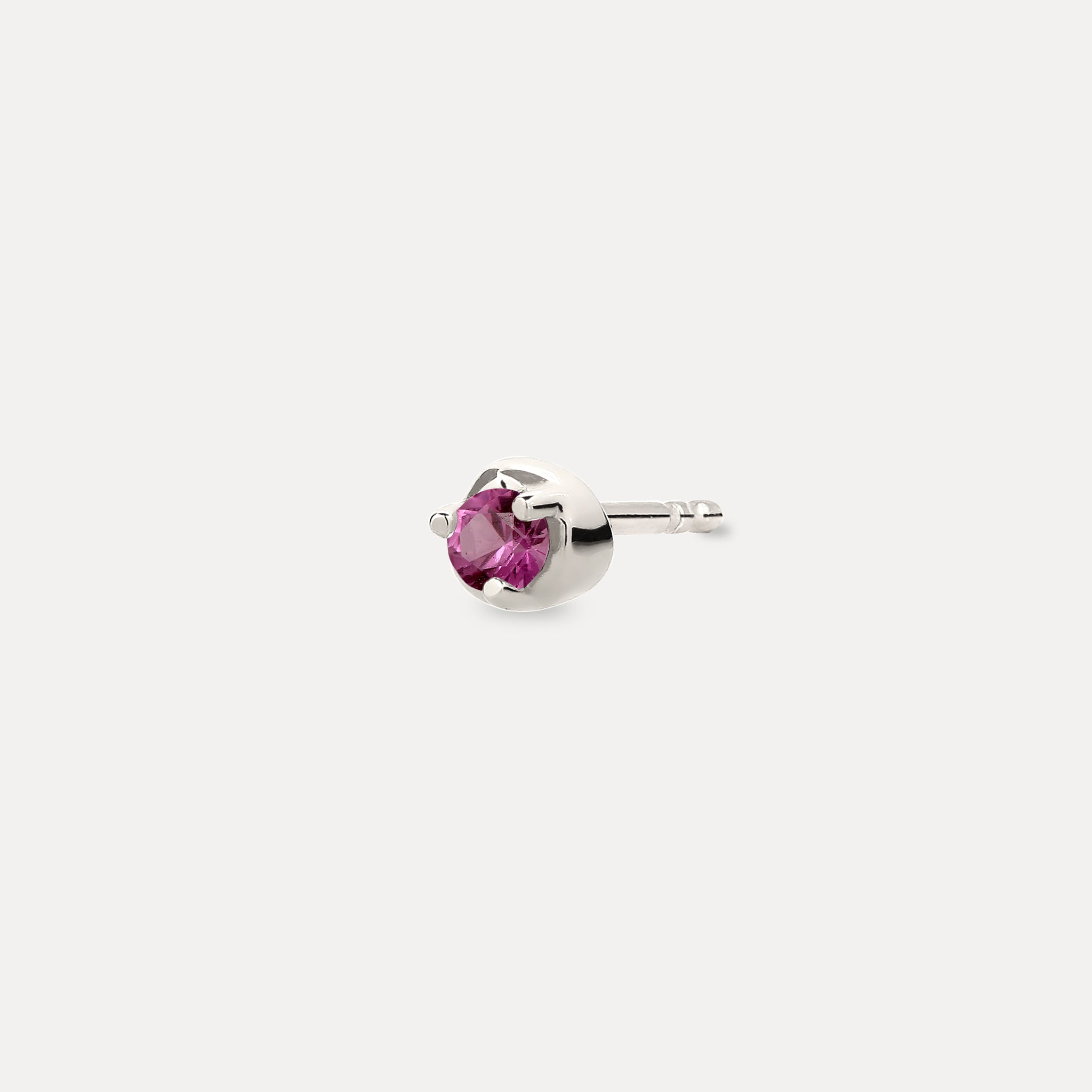 Mini Birthstone Ohrstecker Ohrringe - Single