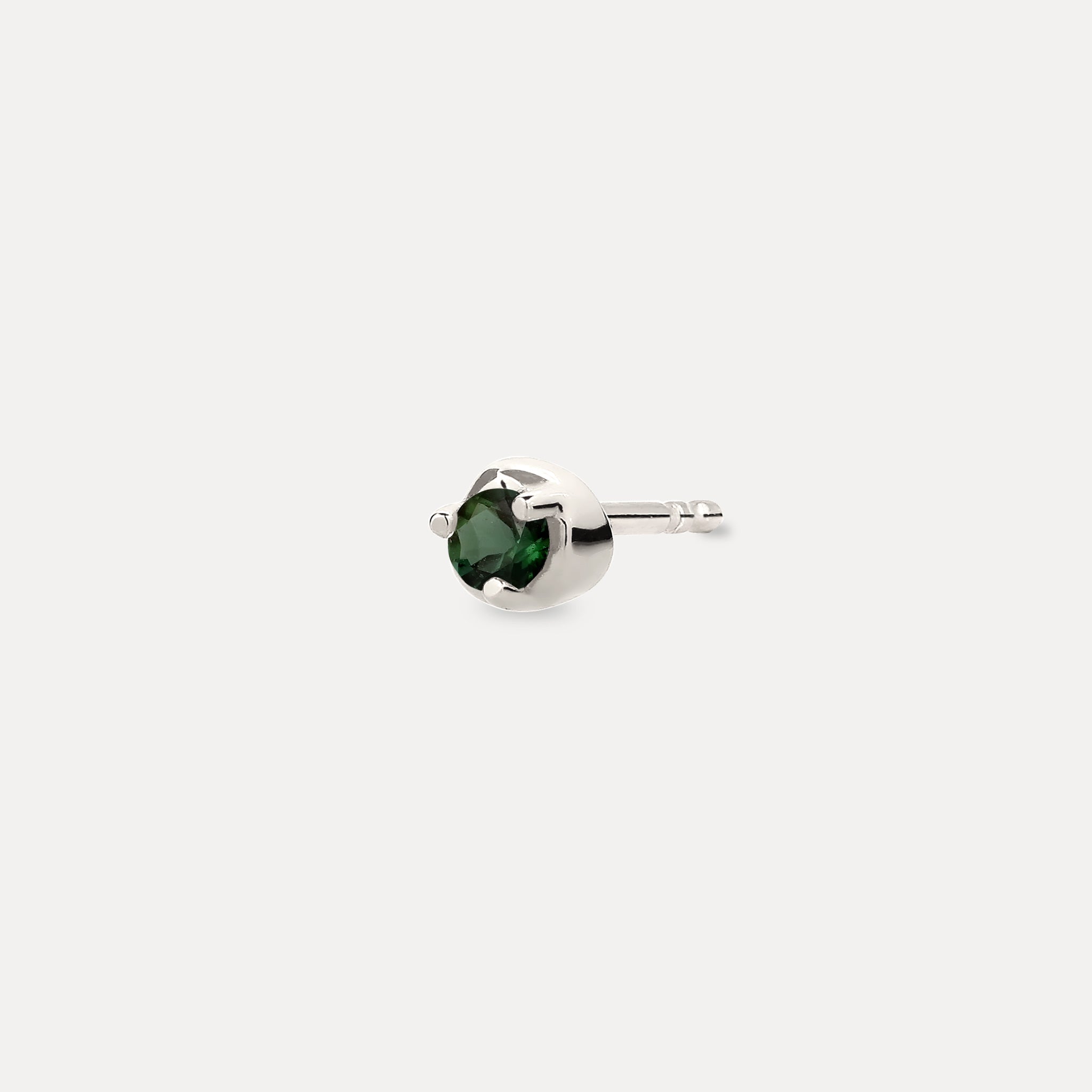 Mini Birthstone Ohrstecker Ohrringe - Single