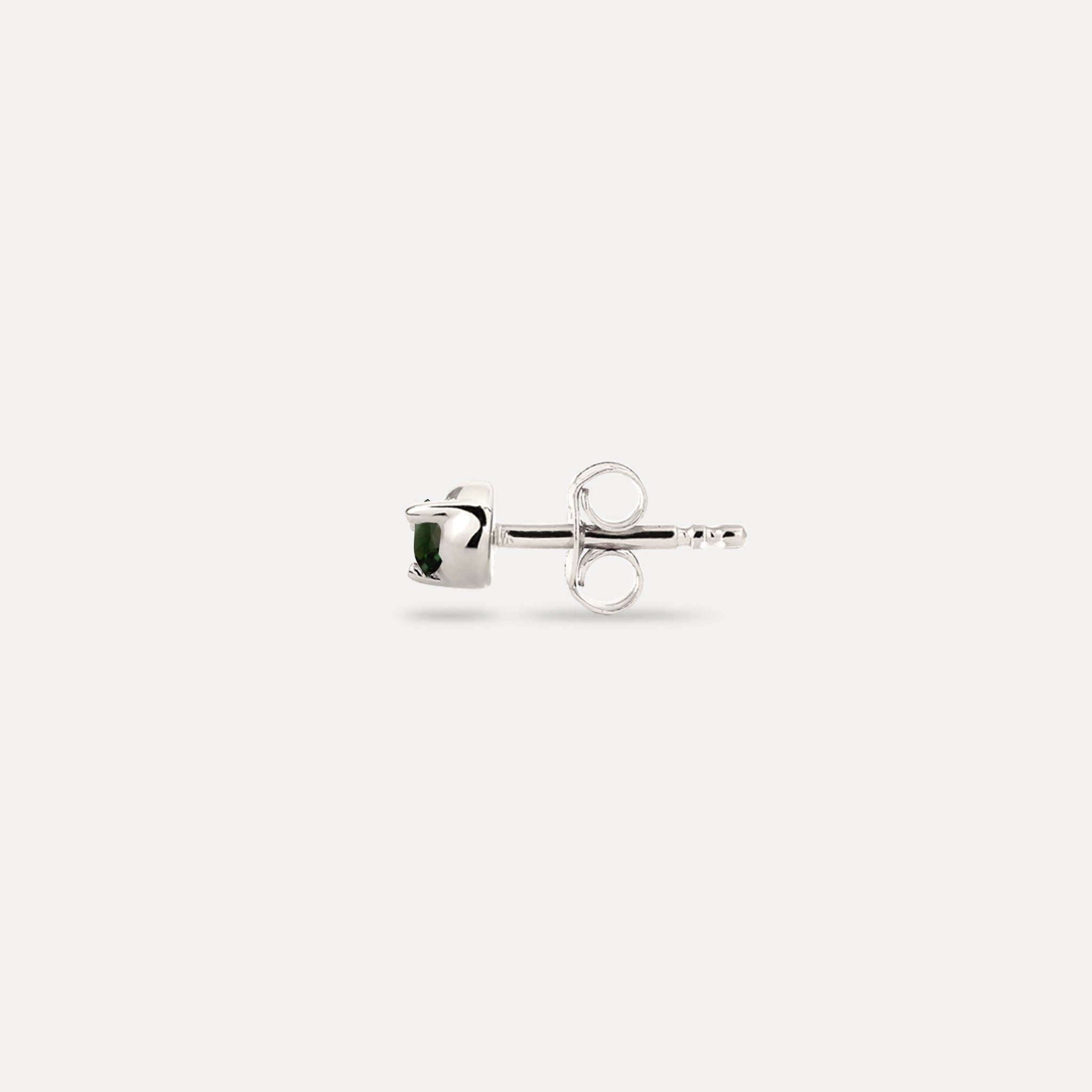 Mini Birthstone Ohrstecker Ohrringe - Single