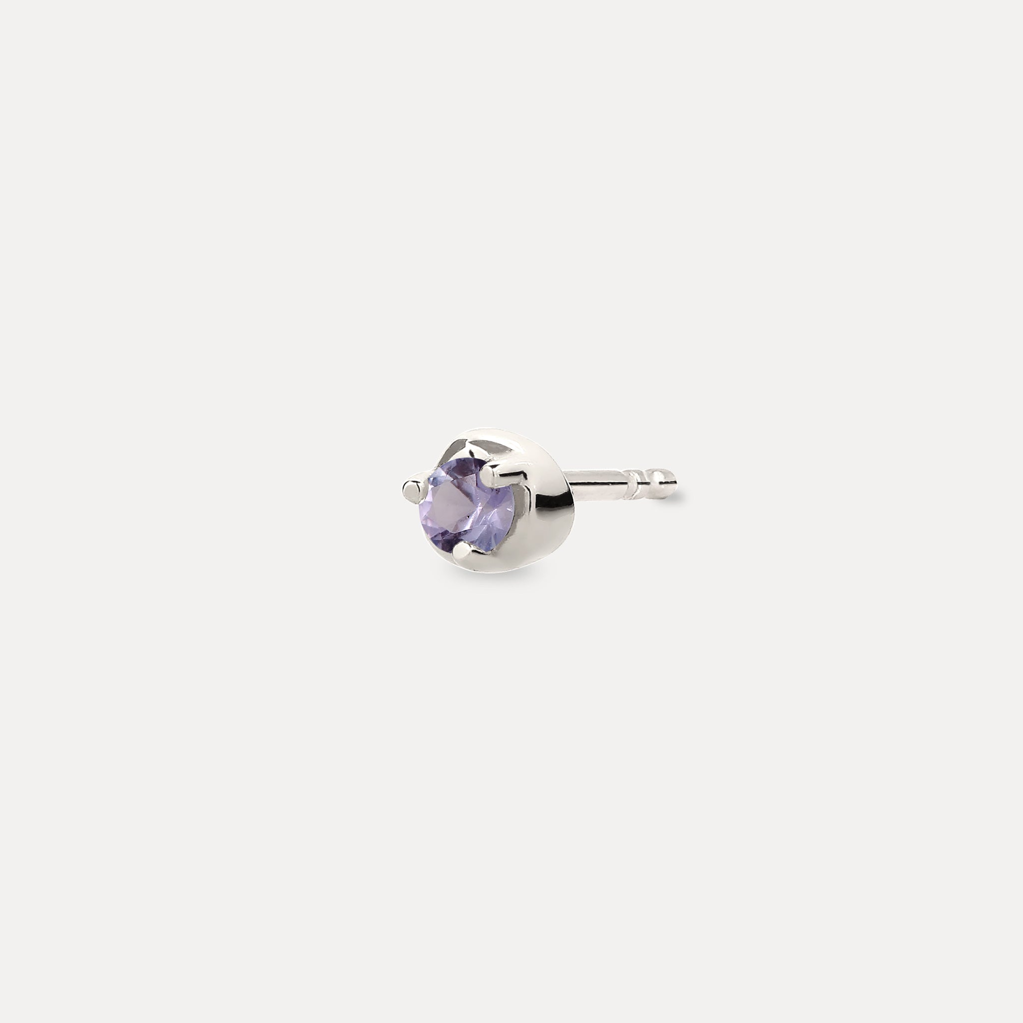 Mini Birthstone Ohrstecker Ohrringe - Single