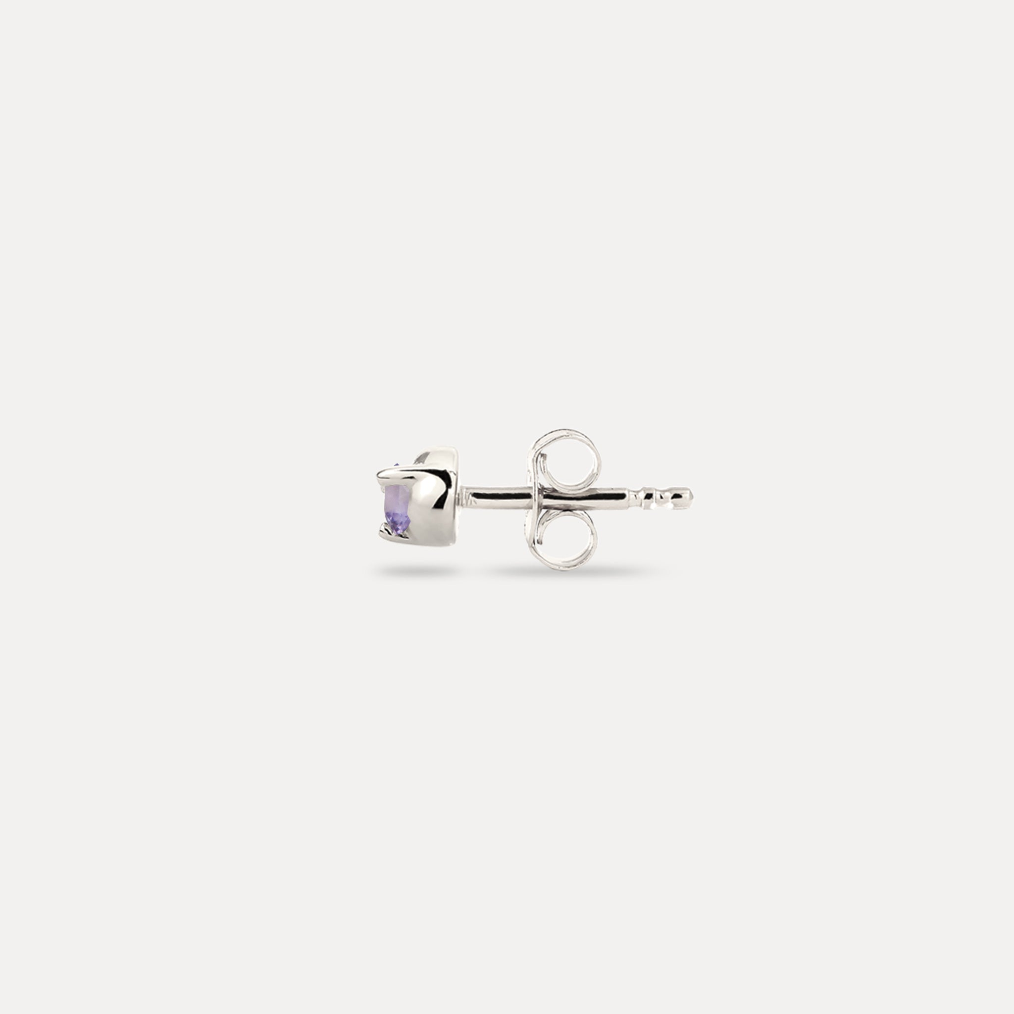 Mini Birthstone Ohrstecker Ohrringe - Single