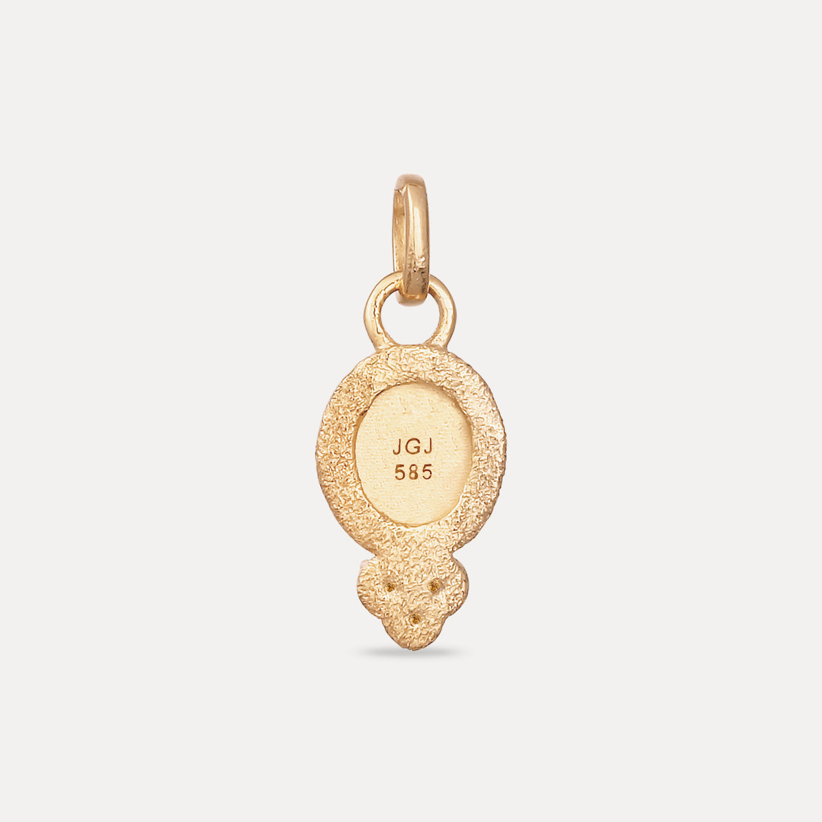 Mandarin Granat Trinity Emblem Anhänger - Antique | 585 Gold